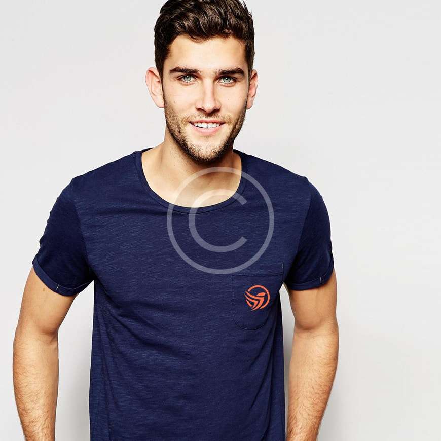 Blue Logo T-Shirt